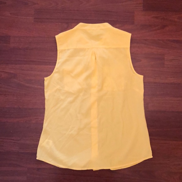 Banana Republic Factory yellow blouse - Picture 5 of 8